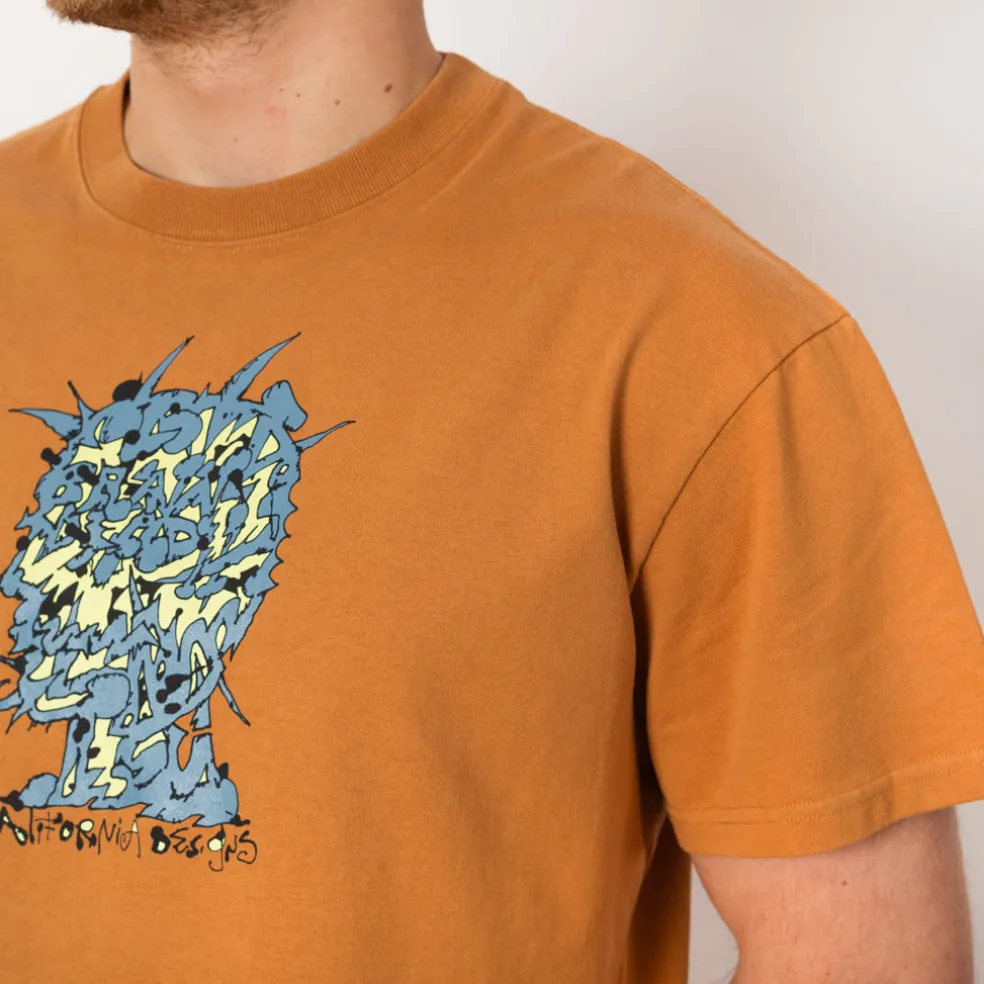 Scrambled Head T-Shirt - Cumin
