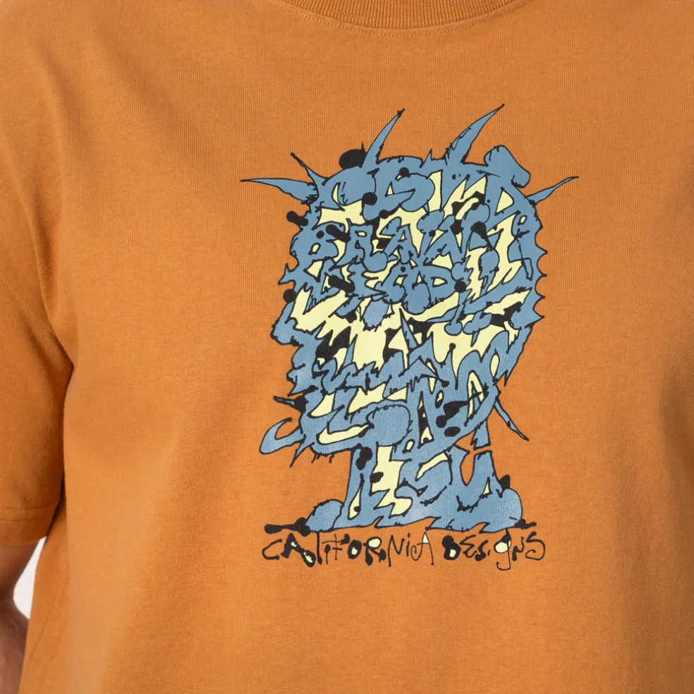 Scrambled Head T-Shirt - Cumin