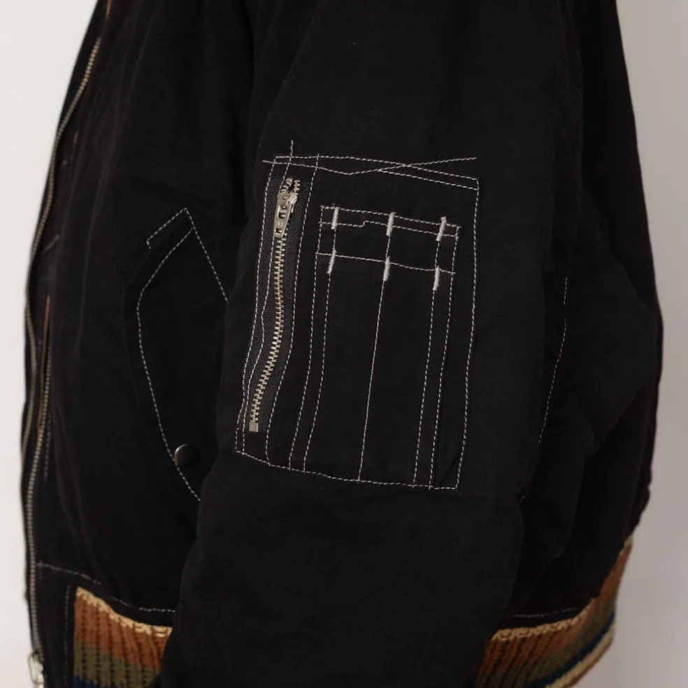 Seed Bomber - Black Wonky-Wear