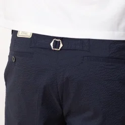Seersucker Ivy Trousers - Navy