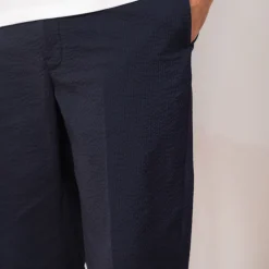Seersucker Ivy Trousers - Navy