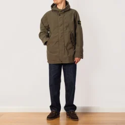 Short Parka - Military Green (V0054)