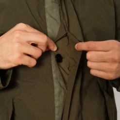 Short Parka - Military Green (V0054)