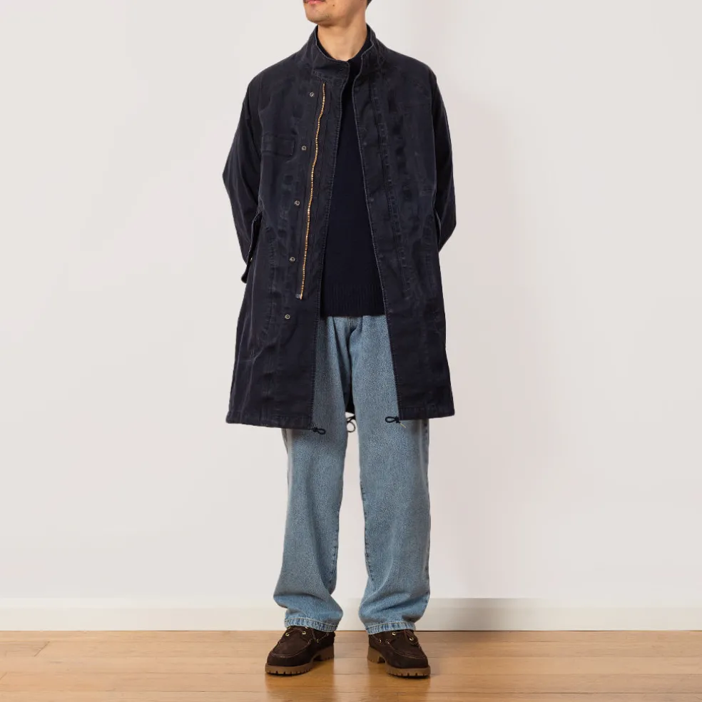 Six-Five Fishtail Parka 3L Damaged - Navy