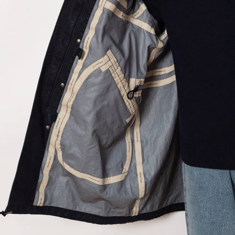 Six-Five Fishtail Parka 3L Damaged - Navy