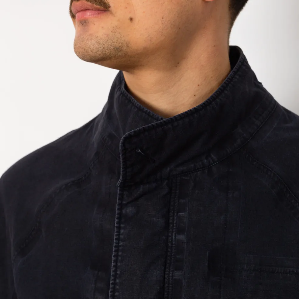 Six-Five Fishtail Parka 3L Damaged - Navy