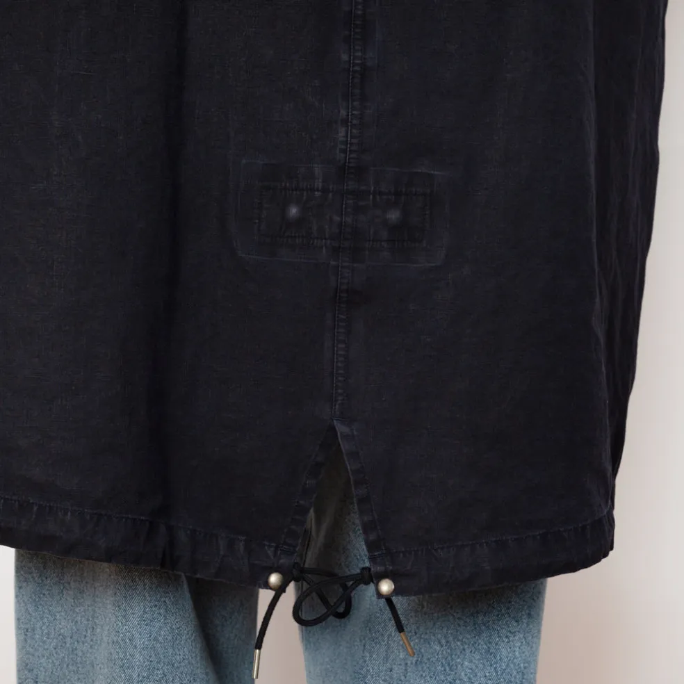 Six-Five Fishtail Parka 3L Damaged - Navy