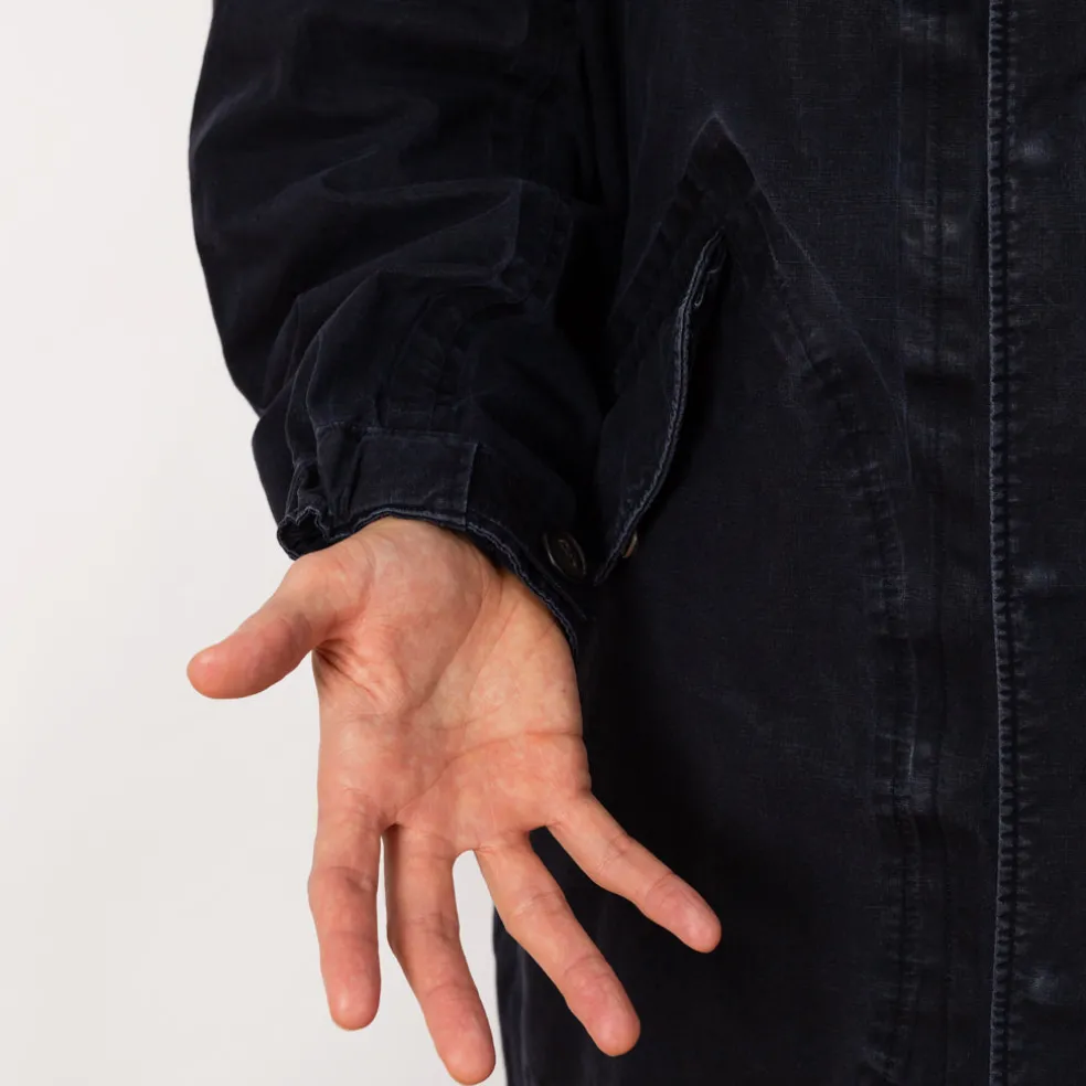 Six-Five Fishtail Parka 3L Damaged - Navy