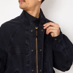 Six-Five Fishtail Parka 3L Damaged - Navy