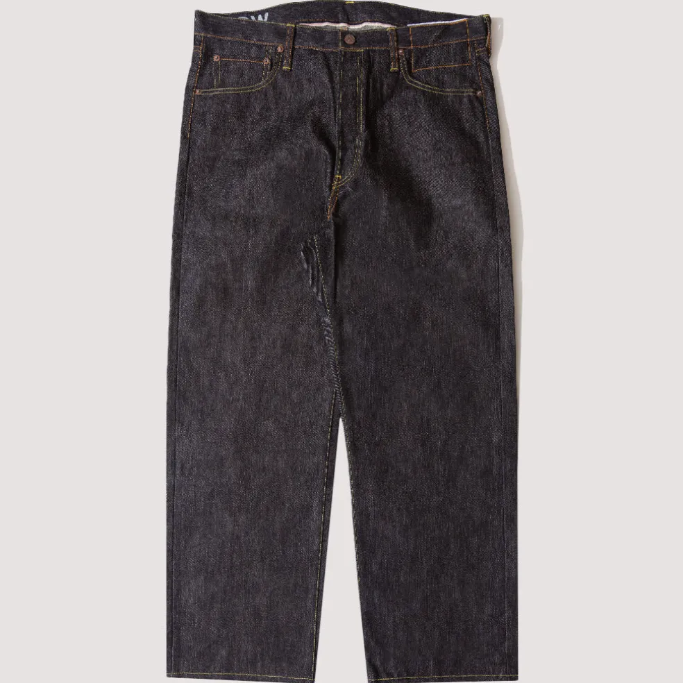 Social Sculpture 01 Wide Raw Jean - Indigo
