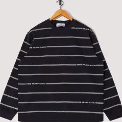 Spell Out Sweatshirt - Navy Blue (V0020)