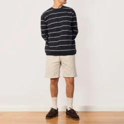 Spell Out Sweatshirt - Navy Blue (V0020)