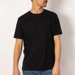 S/S Crew Neck T-Shirt - Black