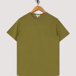 S/S Crew Neck T-Shirt - Matcha Green