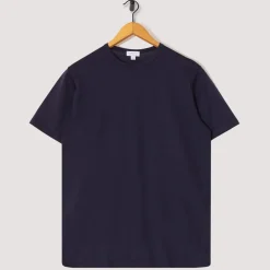 S/S Crew Neck T-Shirt - Navy