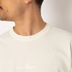 Stitch Logo T-Shirt - Ivory (V0093)