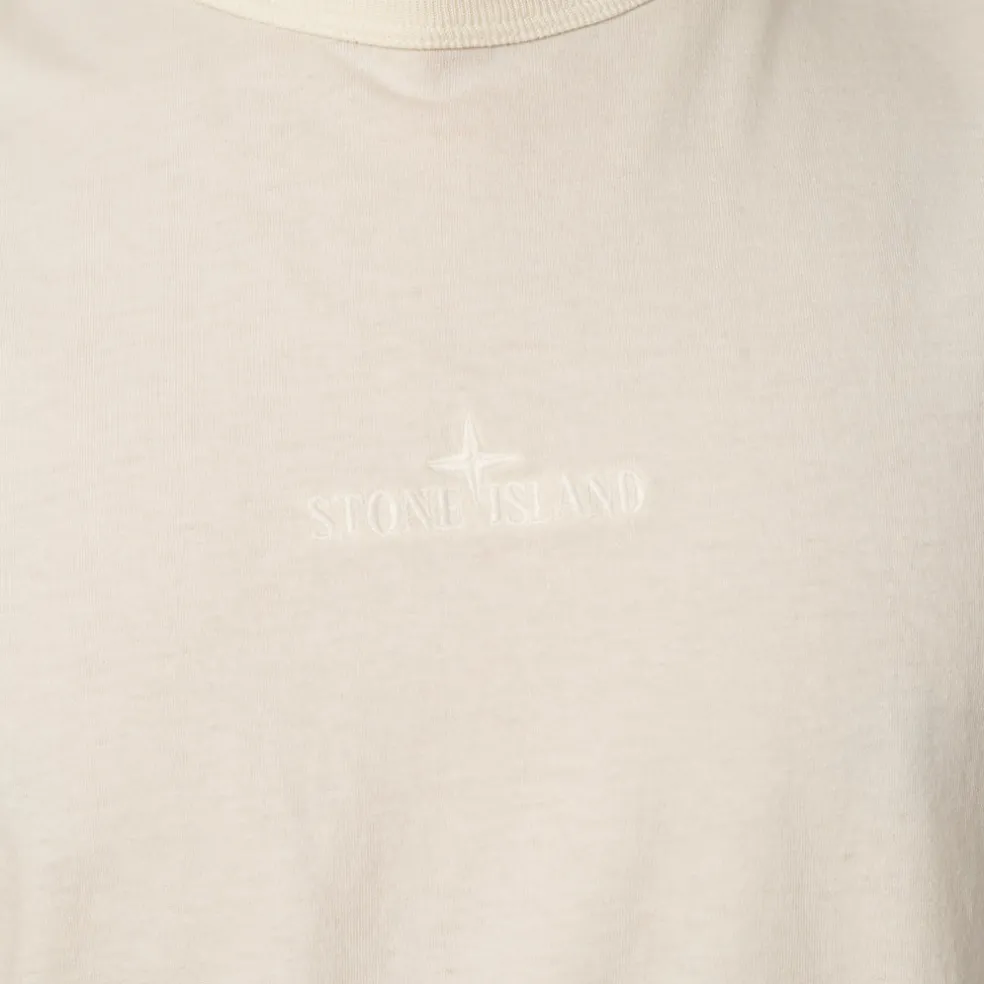 Stitch Logo T-Shirt - Ivory (V0093)