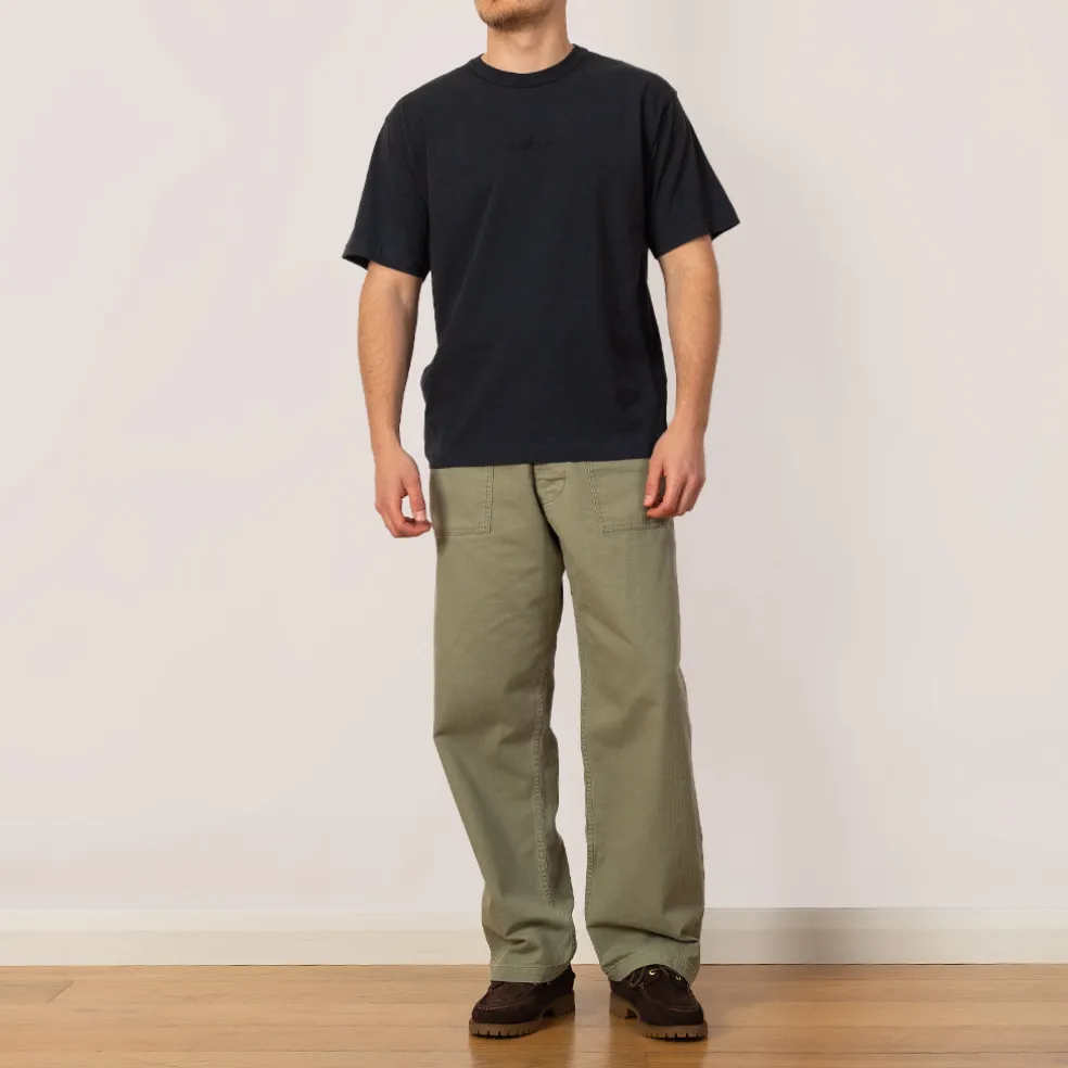Stitch Logo T-Shirt - Navy Blue (V0020)