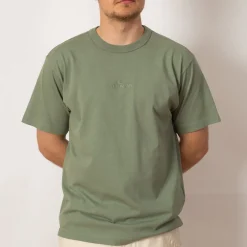 Stitch Logo T-Shirt - Sage (V0055)