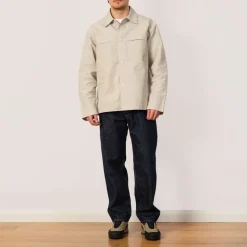 Storm Flap Shirt - Pale Stone