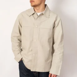 Storm Flap Shirt - Pale Stone