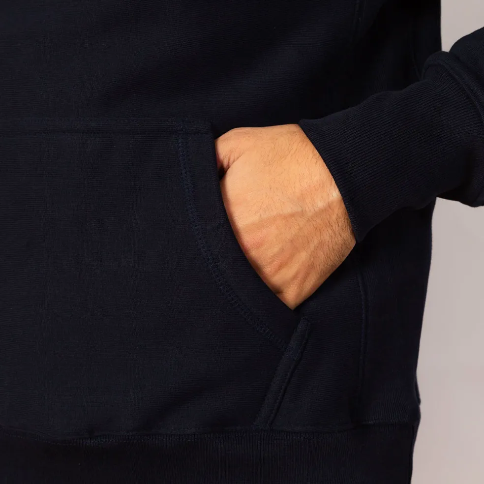 Super Weight Hoodie - Navy Blue