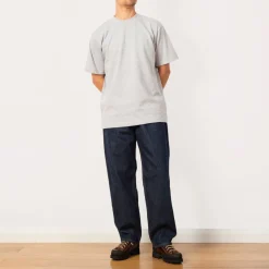 Super Weight Tee - Heather Grey