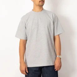 Super Weight Tee - Heather Grey