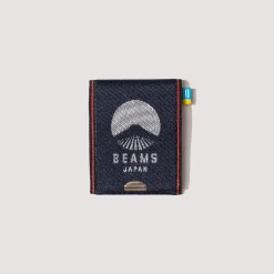 Takata Card Case - Navy/White