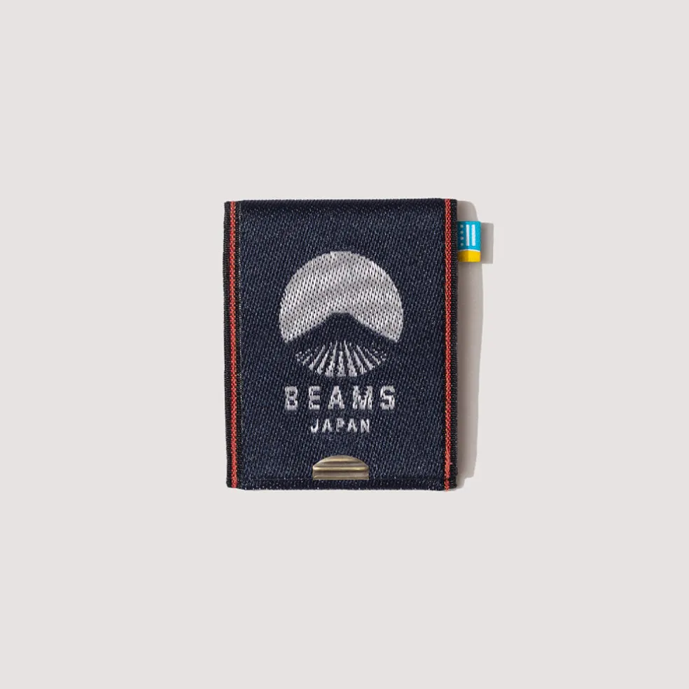 Takata Card Case - Navy/White