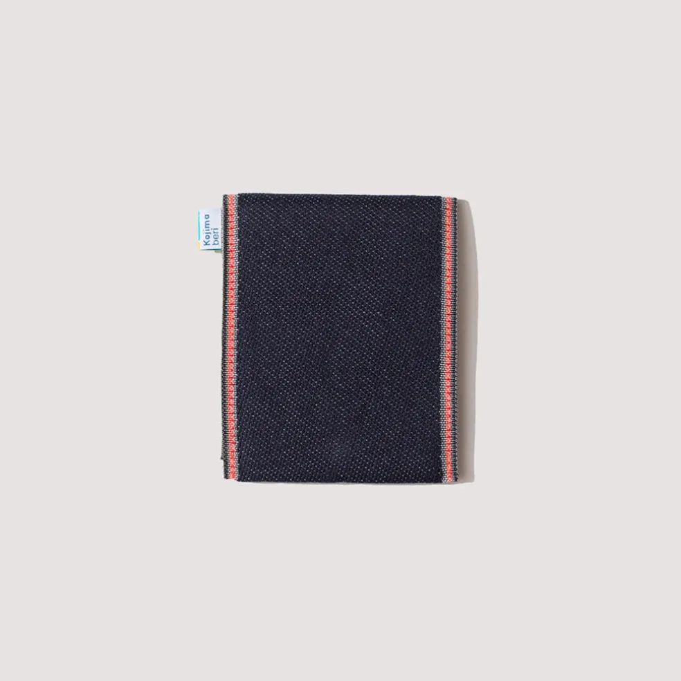 Takata Denim Logo Coin Purse - Orange