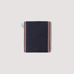 Takata Denim Logo Coin Purse - Green
