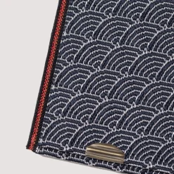 Takata Tatami Coin Purse - Waves Navy