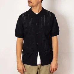 Thor S/S Cardigan 6584 - Deep Navy