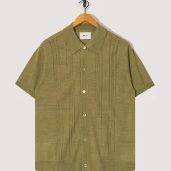 Thor S/S Cardigan 6584 - Evergreen