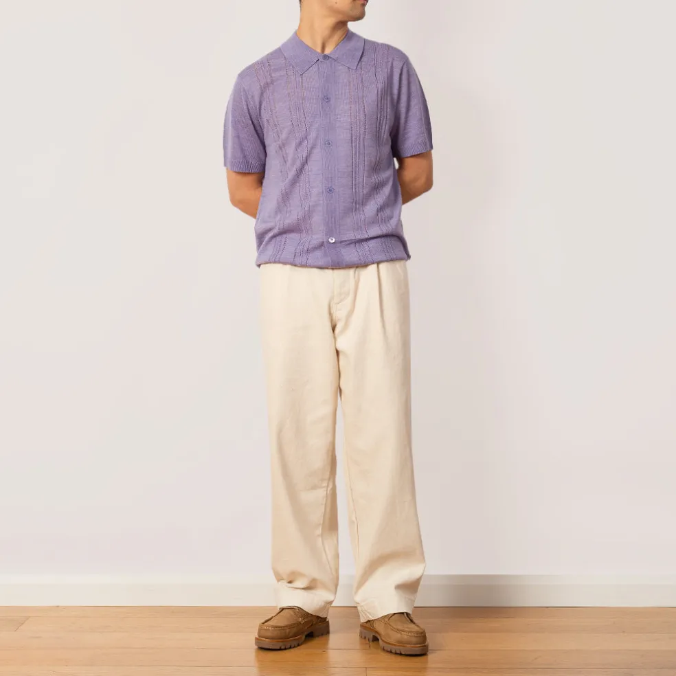 Thor S/S Cardigan 6584 - Violet