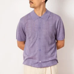 Thor S/S Cardigan 6584 - Violet