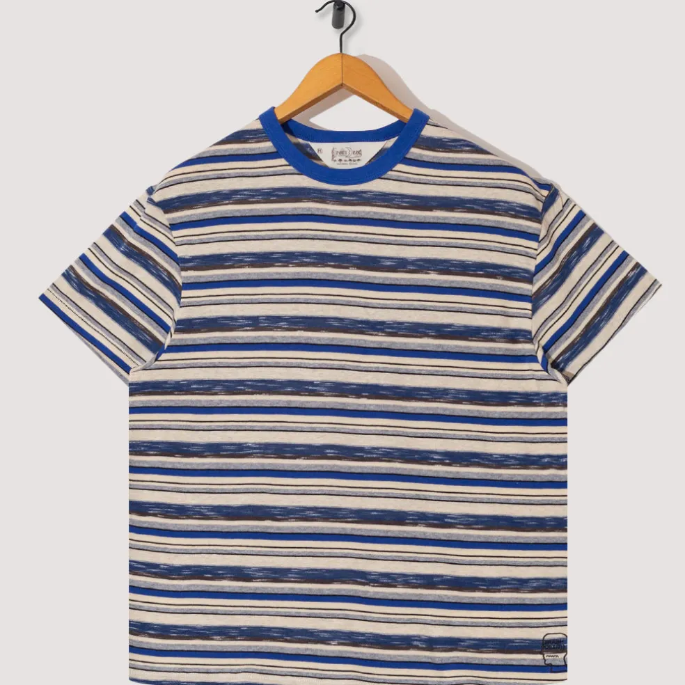 Toni Stripe T-Shirt - Blue Multi