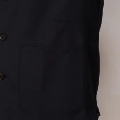 Travail Overshirt - Navy Tropical Wool