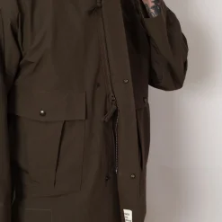 Travel Half Parka - African Black