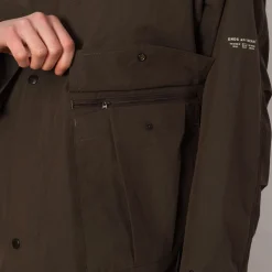 Travel Half Parka - African Black