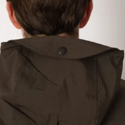 Travel Half Parka - African Black