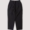 Tumbler Single Pleated Wide Pants - Navy