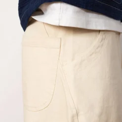 Twisted Trouser - Ecru