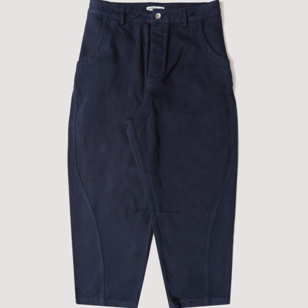 Twisted Trouser - Navy