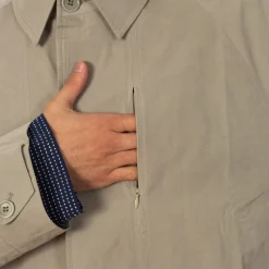 Tyrell Trench Coat - Stone