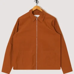 Virgil Zip Shirt 5024 - Caramel