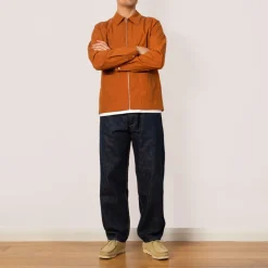 Virgil Zip Shirt 5024 - Caramel