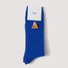 Waffle Sock - Deep Blue