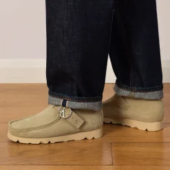 Wallabee Strap Boot - Maple Suede